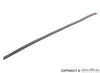 Porsche Door Top Trim Seal - Targa - Left 68-94 911-531-931-42