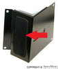 Porsche Driver's Foot Rest Pedal Replacement Pad - 911 - 912 - 930 - 356 - 356A 901-501-825-01