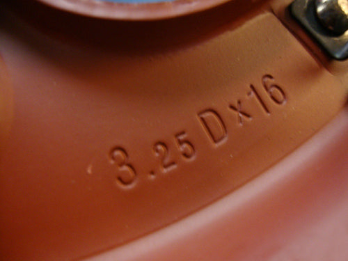 Porsche Drum Brake Wheel 16''x3.25'' - All 356s 50-65 356-68-021