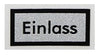 Porsche Einlass Oil Filter Decal - H-Filter