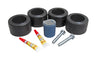 Porsche Elephant Racing Rubber Spring Plate Bushing Kit - 911/912/930 67-89 2290003