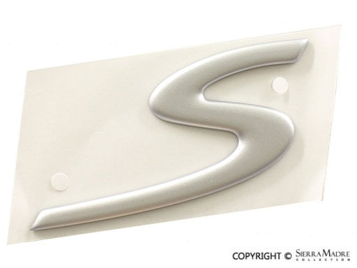 Porsche Emblem ''S'' for Decklid - 911 05-12 997-559-243-00