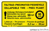 Porsche Emergency Spare Decal - 911 80-86 911-701-137-02