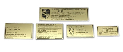Porsche Engine Bay Decal Set - 911SC 81-83 SMC-006-509-SET