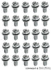 Porsche Engine Ducting Screw & Washer Set - All 356s/912 644-369-002-00