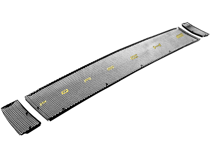 Porsche Engine Grille Set - Black - 914-6/914 70-76 SMC-914-504