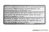 Porsche Engine Oil Level Decal - 964/993 964-006-111-00