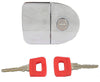 Porsche Exterior Door Handle & Keys - Left - 914 70-76 914-531-905-00