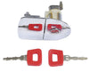 Porsche Exterior Door Handle & Keys - Right - 914 70-76 914-531-906-00
