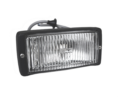Porsche Fog Light - Black - 911/Carrera/930 74-83 911-631-206-03