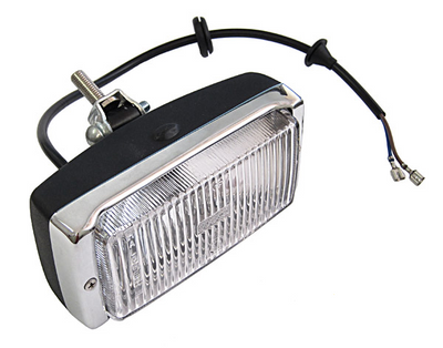 Porsche Fog Light - Chrome/Black - 911/Carrera/930 74-83 911-631-206-01