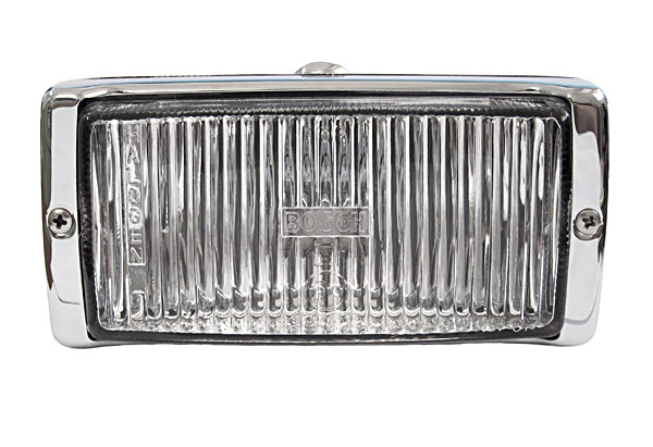 Porsche Fog Light - Chrome/Black - 911/Carrera/930 74-83 911-631-206-01
