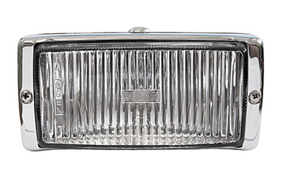 Porsche Fog Light - Chrome/Black - 911/Carrera/930 74-83 911-631-206-01