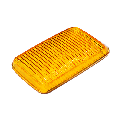 Porsche Fog Light Lens - Yellow - Left - 964 89-94 1305621257