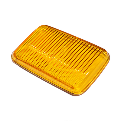 Porsche Fog Light Lens - Yellow - Right - 964 89-94 1305621258