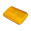 Porsche Fog Light Lens - Yellow - Right - 964 89-94 1305621258