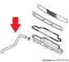 Porsche Fresh Air Vent Drain Hose - 911/912 65-68 901-571-288-21