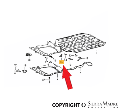 Porsche Front Axle Positioning Pin - 911 75-89 SMC-501-360