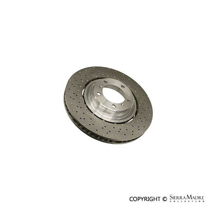 Porsche Front Brake Disc - Left - 911 Turbo 14-15 991-351-405-02