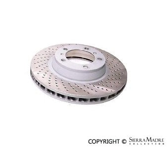 Porsche Front Brake Disc - Right - 911 Turbo 14-15 991-351-406-02
