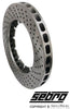 Porsche Front Brake Disc - Vented - Left - 930 78-80 930-351-047-00