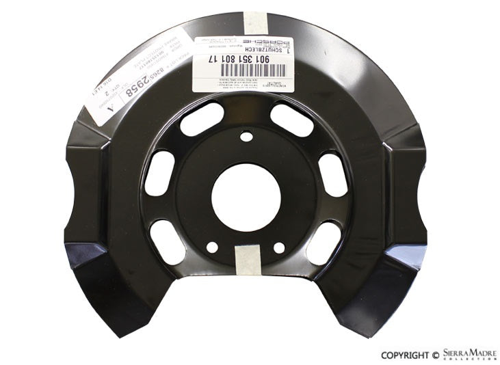 Porsche Front Brake Protective Plate - 911/930/914 69-89 901-351-801-17