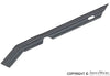 Porsche Front Fender Cowl Beading - 6.5mm 89-94 911-799-503-07