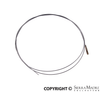 Porsche Front Hood Release Cable - Targa 70-73 911-511-061-40