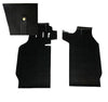 Porsche Front Ribbed Rubber Floor Mats 901-551-011-44