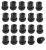 Porsche Fuchs Wheel Lug Nut Set - Black SMC-182-36-SET