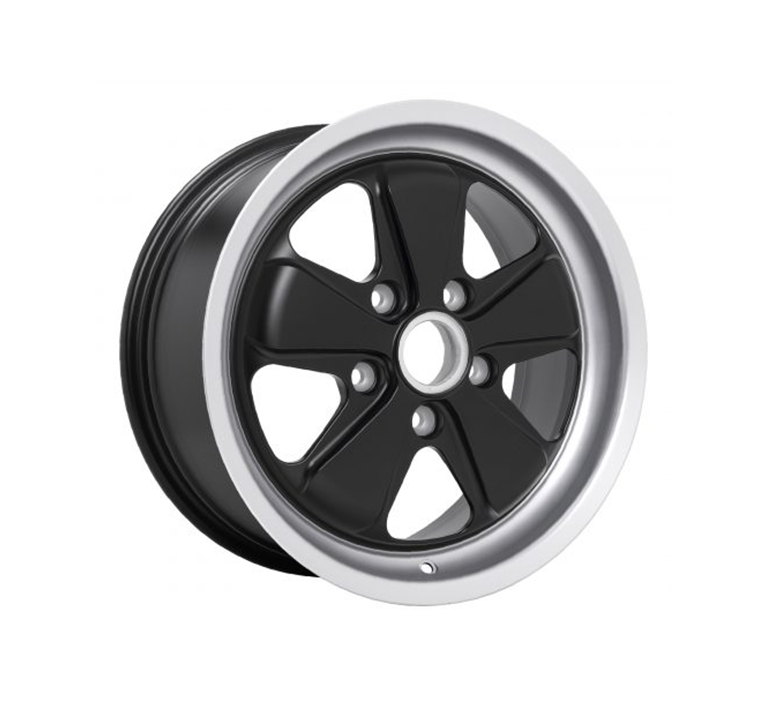 Porsche Fuchsfelge Wheel - Satin Black - 17 in SMC-16-171