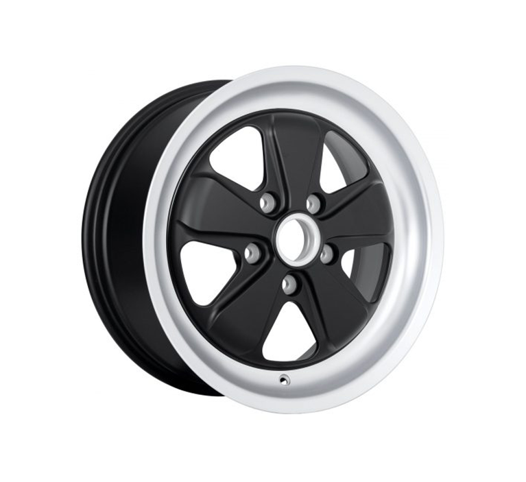 Porsche Fuchsfelge Wheel - Satin Black - 18 in SMC-16-177