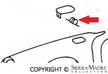 Porsche Fuel Latch Spring 60-89 911-504-331-00