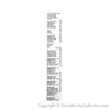 Porsche Fuse Box Label - 356BT5 60-61 644-612-831-01