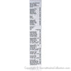 Porsche Fuse Box Label - 911/912 65-68 901-612-831-20