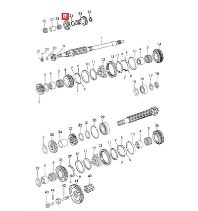 Porsche Gear Wheel - 914 70-76 905-302-223-00