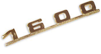 Porsche Gold 1600 Emblem - 356A/356B 644-559-311-00