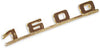 Porsche Gold 1600 Emblem - 356A/356B 644-559-311-00