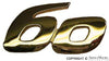 Porsche Gold 60 Emblem - 356B 644-559-304-06