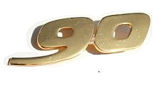 Porsche Gold 90 Emblem - 356BT6 644-559-303-06