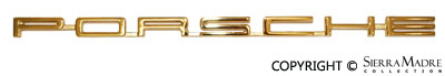 Porsche Gold Porsche Emblem - 911 65-66 901-559-301-20