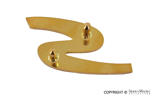 Porsche Gold S Emblem - 356B 644-559-302-06