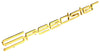 Porsche Gold Speedster Emblem 644-559-321-40