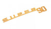 Porsche Gold Super 90 Emblem - 356BT5 644-559-311-05