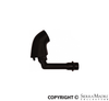 Porsche Headlight Washer Nozzle - Right - 911/930 74-79 911-628-086-01