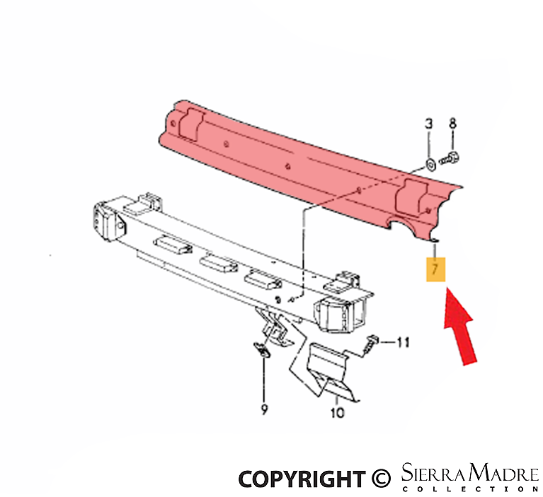 Porsche Heat Shield - 964 89-98 965-505-073-01