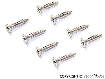 Porsche Heater Slide Screw Set - All 356s 50-65 NLA-572-076-00