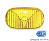 Porsche Hella 128 Fog Light Lens - Amber PCG-631-211-04