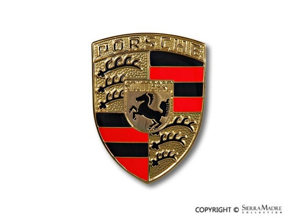 Porsche Hood Emblem - Hood Handle Crest - 356B/356C/356SC 60-65 644-559-210-01