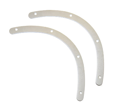 Porsche Hood Seal Corner Piece Set - Stainless Steel - All 356s SMC-511-SET